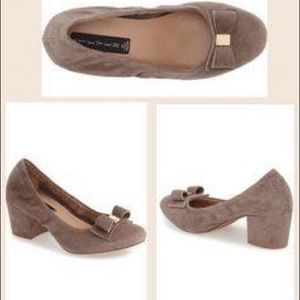 Steven Paxten Bow Block Heel Pumps